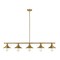 Z-Lite Casa 5 Light Island/Billiard, Factory Brass & Factory Brass 613-5L-FB - alternate 1
